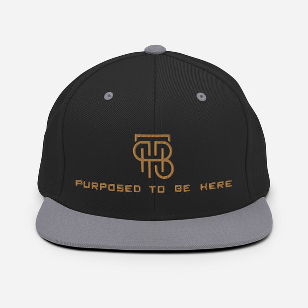 Purposed To Be Here Snapback Hat