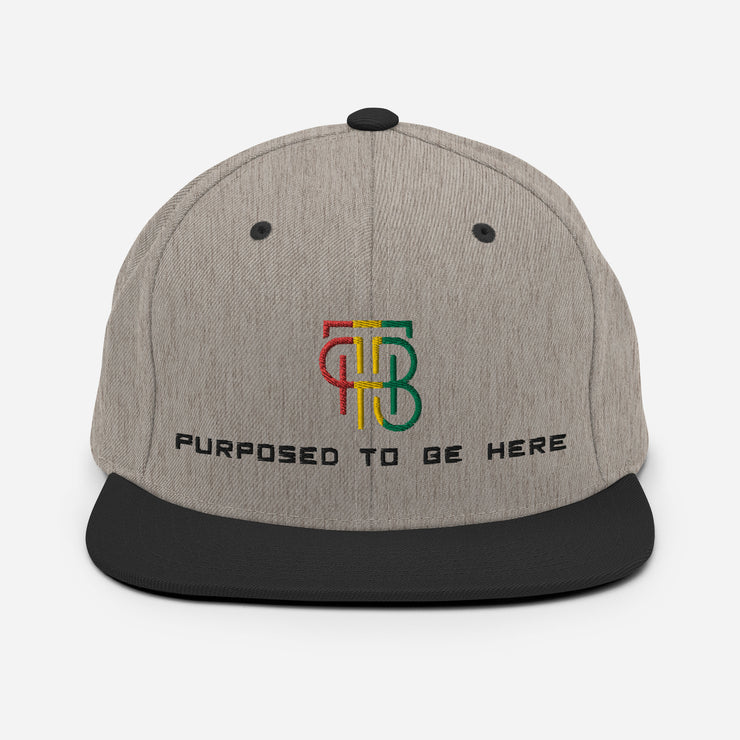 Purposed To Be Here Snapback Hat