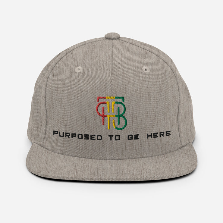 Purposed To Be Here Snapback Hat