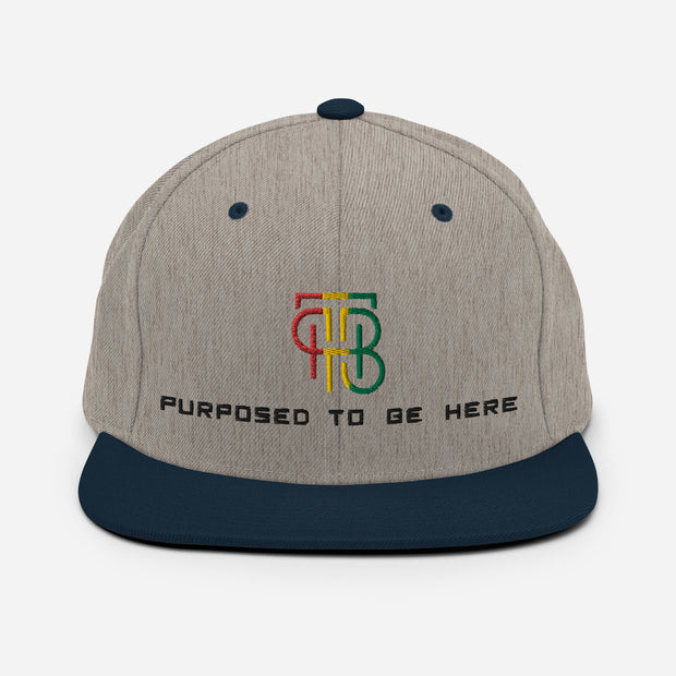 Purposed To Be Here Snapback Hat