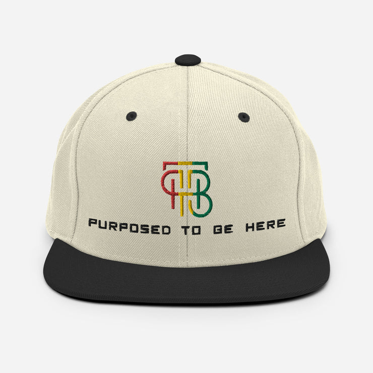 Purposed To Be Here Snapback Hat