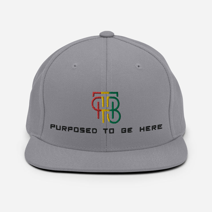 Purposed To Be Here Snapback Hat
