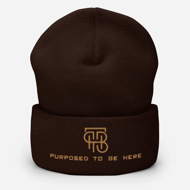 Purposed To Be Here Cuffed Beanie