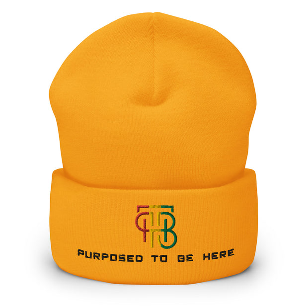 Purposed To Be Here Cuffed Beanie