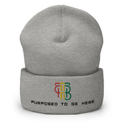 Purposed To Be Here Cuffed Beanie