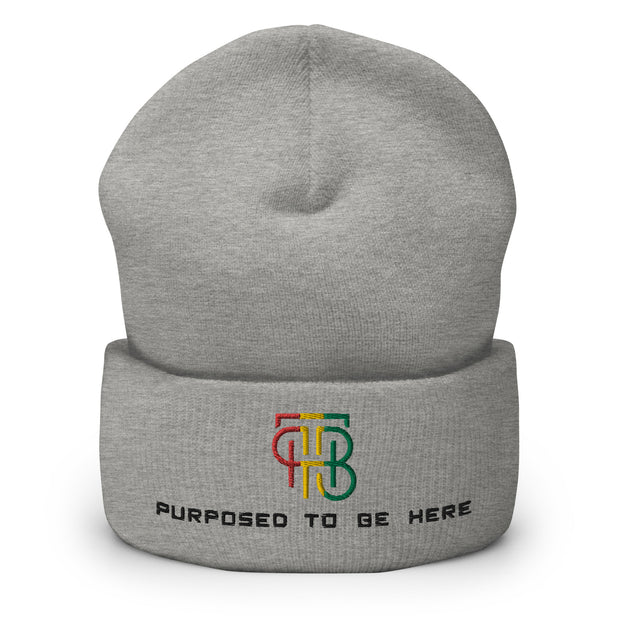 Purposed To Be Here Cuffed Beanie