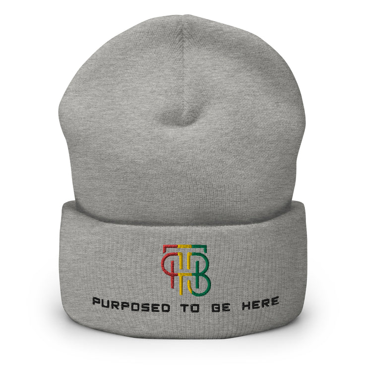 Purposed To Be Here Cuffed Beanie