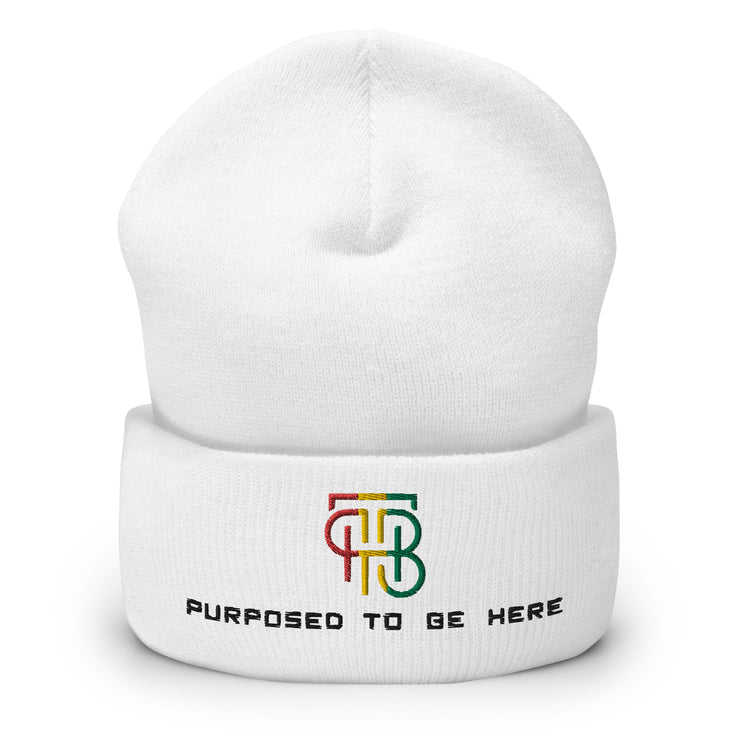 Purposed To Be Here Cuffed Beanie