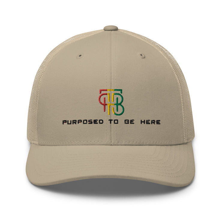 Purposed To Be Here Trucker Cap