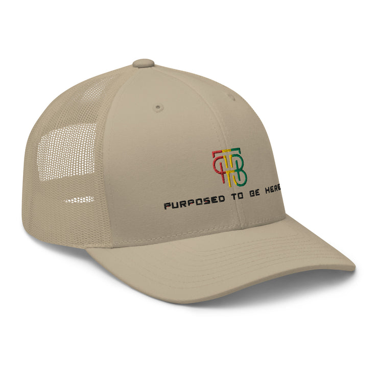 Purposed To Be Here Trucker Cap