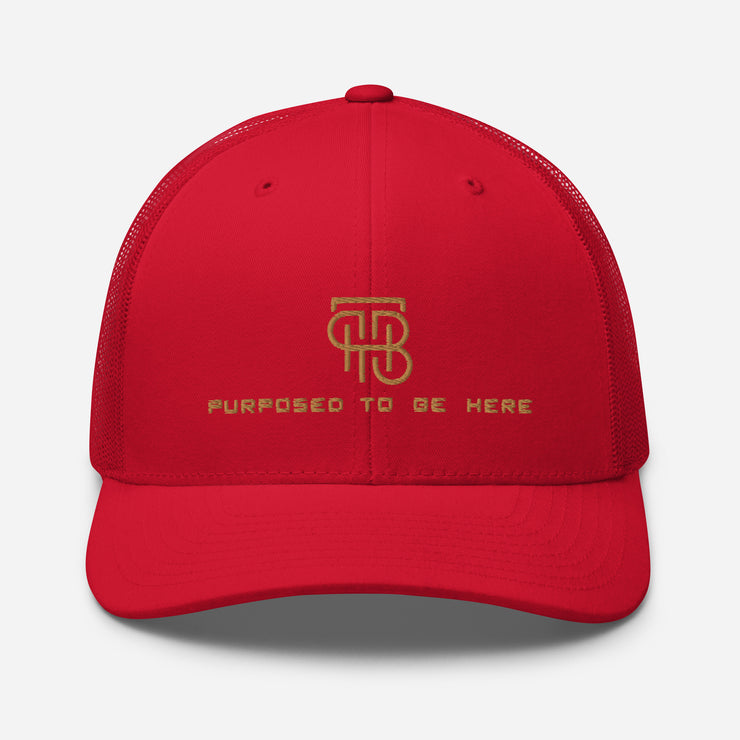 Purposed To Be Here Trucker Cap
