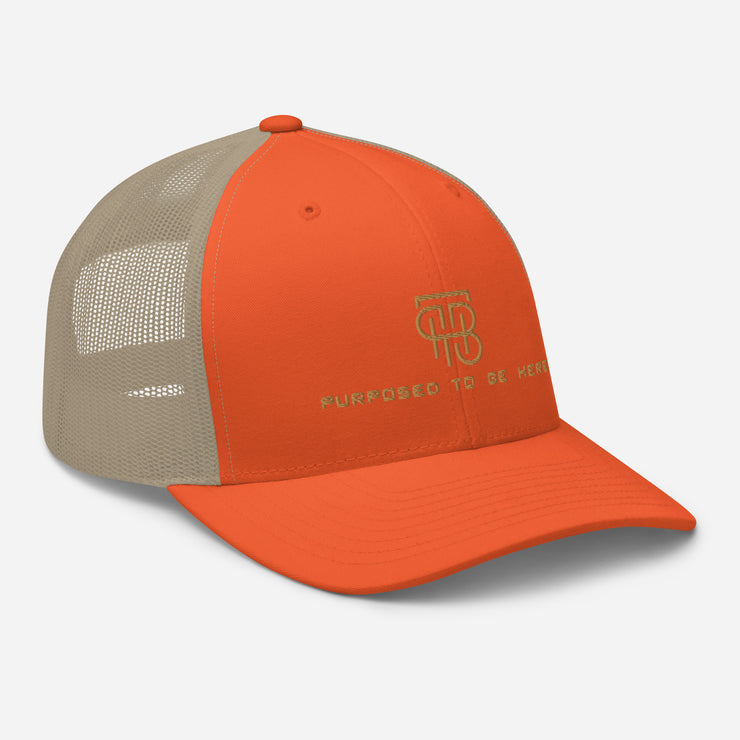 Purposed To Be Here Trucker Cap