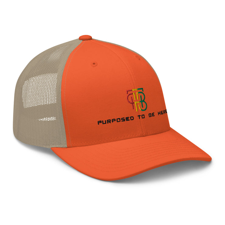 Purposed To Be Here Trucker Cap