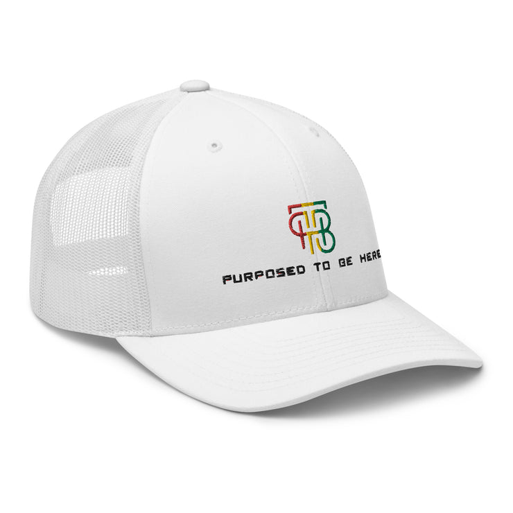 Purposed To Be Here Trucker Cap