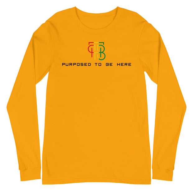 Purposed To Be Here Unisex Long Sleeve Tee