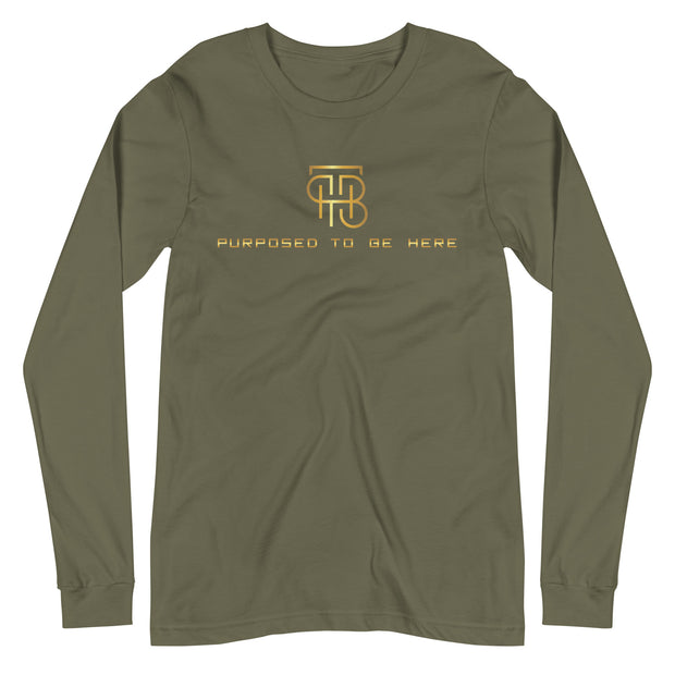 Purposed To Be Here Unisex Long Sleeve Tee