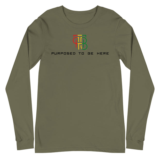 Purposed To Be Here Unisex Long Sleeve Tee