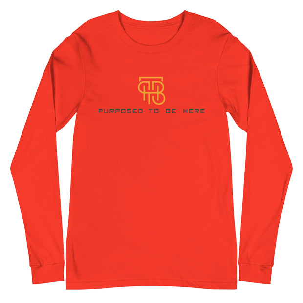 Purposed To Be Here Unisex Long Sleeve Tee