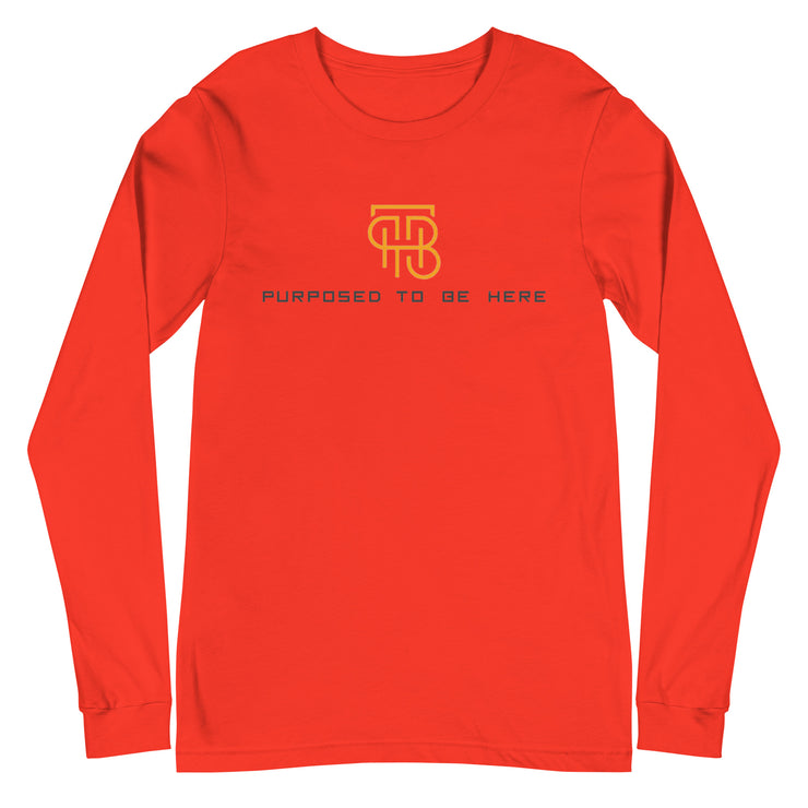 Purposed To Be Here Unisex Long Sleeve Tee