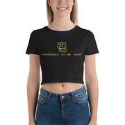 Purposed to be Here Women’s Crop Tee